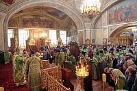 Архиерейское богослужение в Саввино 